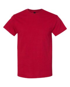 Gildan 5000 Unisex Heavy Cotton™ T-Shirt – Antique Cherry Red