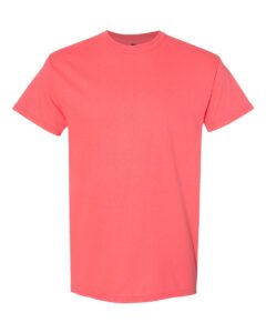 Heavy Cotton T-Shirt – Coral Silk