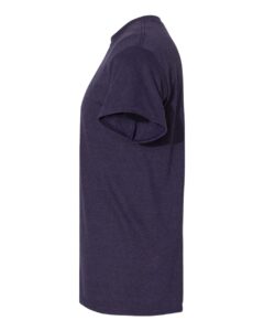 Heavy Cotton T-Shirt – Blackberry (side)