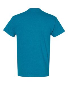 Heavy Cotton T-Shirt – Antique Sapphire (back)