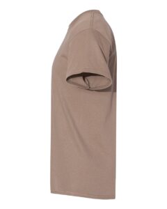 Heavy Cotton T-Shirt – Brown Savana (side)