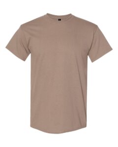 Heavy Cotton T-Shirt – Brown Savana