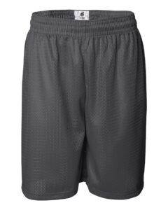 Badger 7209 Men’s Pro Mesh 9″ Shorts – Graphite