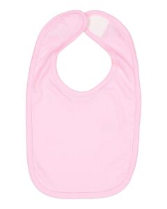 Rabbit Skins 1005 Infant Premium Jersey Bib – Pink