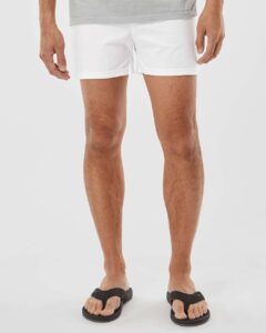 Boxercraft C11 Men’s Cotton Boxers – White (on model)