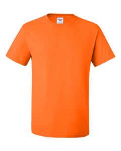 JERZEES 29MR Unisex Dri-Power® 50/50 T-Shirt – Safety Orange