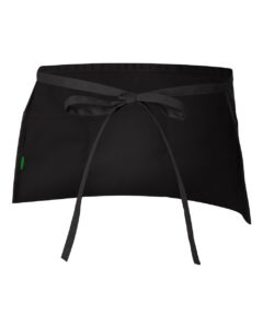 Liberty Bags 5501 Waist Apron – Black (back)