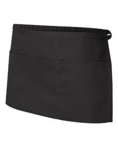 Liberty Bags 5501 Waist Apron – Black (side)