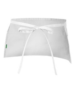 Liberty Bags 5501 Waist Apron – White (back)