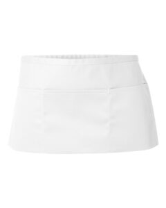 Liberty Bags 5501 Waist Apron – White