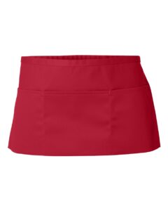 Liberty Bags 5501 Waist Apron – Red