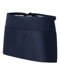 Liberty Bags 5501 Waist Apron – Navy (side)