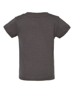 Rabbit Skins 3401 Infant Cotton Jersey Tee – Charcoal (back)