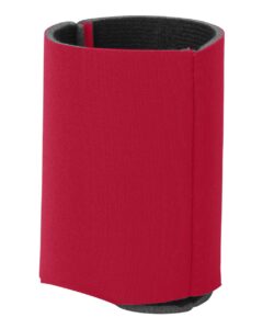 Liberty Bags FT001 Can Holder – Red (back)