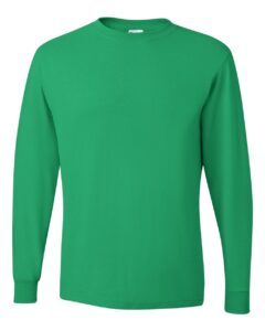 JERZEES 29LSR Unisex Dri-Power® Long Sleeve 50/50 T-Shirt – Kelly