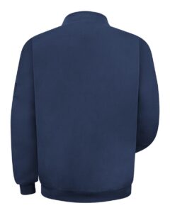 Red Kap JT36 Men’s Unlined Team Jacket – Navy (back)