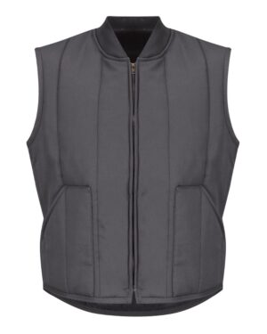 Red Kap VT22 Men’s Quilted Vest – Charcoal