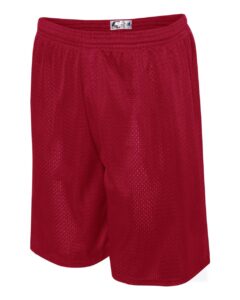 C2 Sport 5109 Men’s Mesh 9″ Shorts – Red (side)