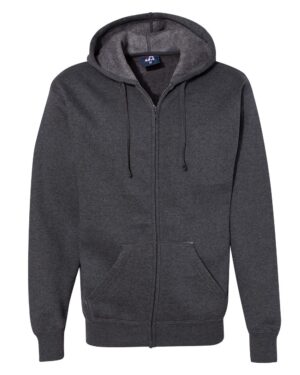 J. America 8821 Men’s Premium Full-Zip Hooded Sweatshirt