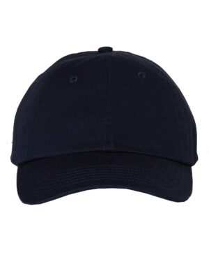 Valucap VC350 Bio-Washed Chino Twill Cap – Navy