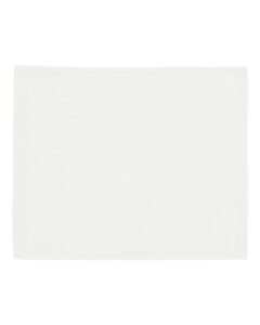 Carmel Towel Company C1518 Velour Hemmed Towel – White