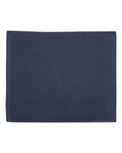 Carmel Towel Company C1518 Velour Hemmed Towel – Navy