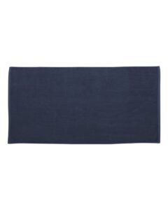 Carmel Towel Company C3060 Velour Beach Towel – Navy