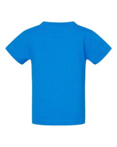 Rabbit Skins 3401 Infant Cotton Jersey Tee – Cobalt (back)