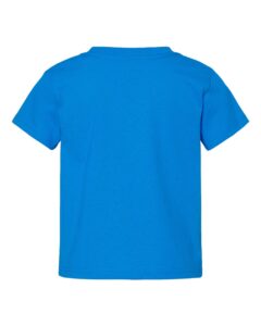 Rabbit Skins 3301J Youth Juvy T-Shirt – Cobalt (back)