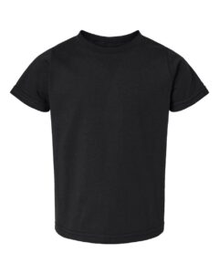 Rabbit Skins 3321 Toddler Fine Jersey Tee – Black
