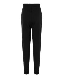 BELLA + CANVAS 3727Y Youth Jogger Sweatpants – Black (back)