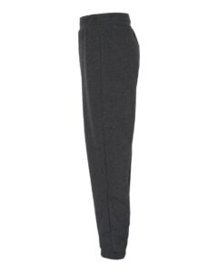 BELLA + CANVAS 3727Y Youth Jogger Sweatpants – Dark Grey Heather (side)