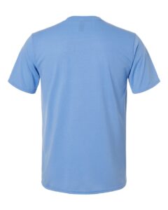 Gildan 42000 Unisex Performance® T-Shirt – Carolina Blue (back)