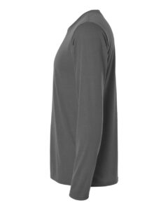 Gildan 42400 Unisex Performance® Long Sleeve T-Shirt – Charcoal (side)