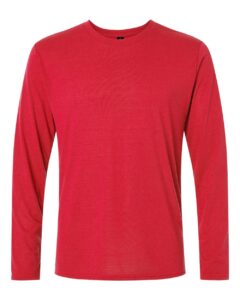 Gildan 42400 Unisex Performance® Long Sleeve T-Shirt – Red