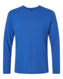 Gildan 42400 Unisex Performance® Long Sleeve T-Shirt – Royal