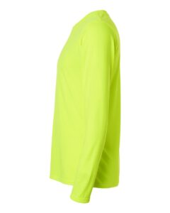 Gildan 42400 Unisex Performance® Long Sleeve T-Shirt – Safety Green (side)