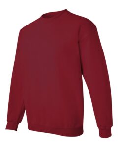 Gildan 18000 Unisex Heavy Blend™ Crewneck Sweatshirt – Cardinal Red (side)