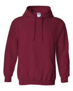 Gildan 18500 Unisex Heavy Blend™ Hooded Sweatshirt – Cardinal Red