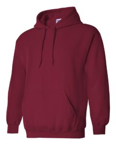 Gildan 18500 Unisex Heavy Blend™ Hooded Sweatshirt – Cardinal Red (side)