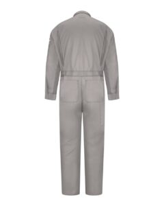 Bulwark CLD4 Men’s Deluxe Coverall – GY-Grey (back)