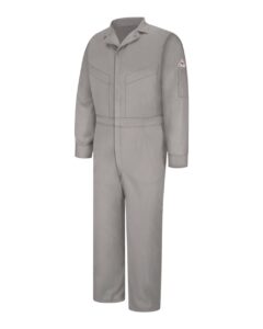Bulwark CLD4 Men’s Deluxe Coverall – GY-Grey
