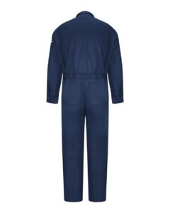 Bulwark CLD4 Men’s Deluxe Coverall – Navy (back)
