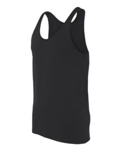 BELLA + CANVAS 3480 Jersey Tank – Black (side)