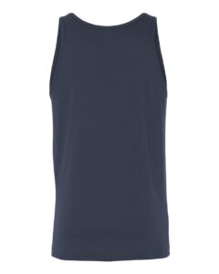 BELLA + CANVAS 3480 Jersey Tank – Navy (back)
