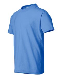 Hanes 5370 Youth EcoSmart® T-Shirt – Carolina Blue (side)