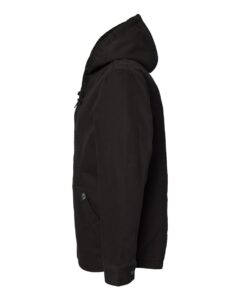 DRI DUCK 5090 Men’s Laredo Boulder Cloth™ Canvas Jacket with Thermal Lining – Black (side)