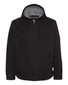 DRI DUCK 5090 Men’s Laredo Boulder Cloth™ Canvas Jacket with Thermal Lining – Black