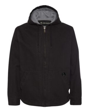 DRI DUCK 5090 Men’s Laredo Boulder Cloth™ Canvas Jacket with Thermal Lining – Black
