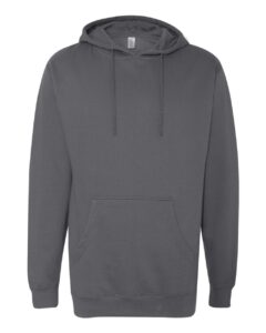 Independent Trading Co. SS4500 Unisex Midweight Hooded Sweatshirt – Charcoal